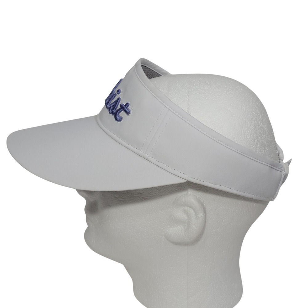Titleist Womens Sundrop Sun Visor Hat Golf UPF 50 Wicking Adjustable White NEW - Picture 4 of 14